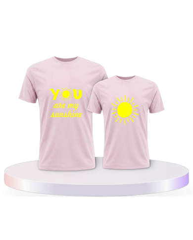 You are my Sunshine Shirts für Eltern-Kind T-Shirts | Paarpulli