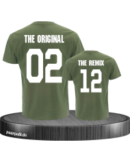 Vater und Sohn T-Shirt-Set  The Original/The Remix
