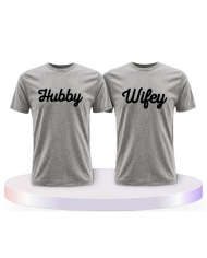 Gemeinsamer Look: Hubby und Wifey T-Shirts | Paarpulli