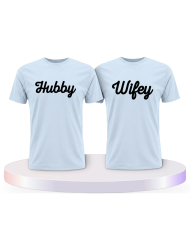 Gemeinsamer Look: Hubby und Wifey T-Shirts | Paarpulli