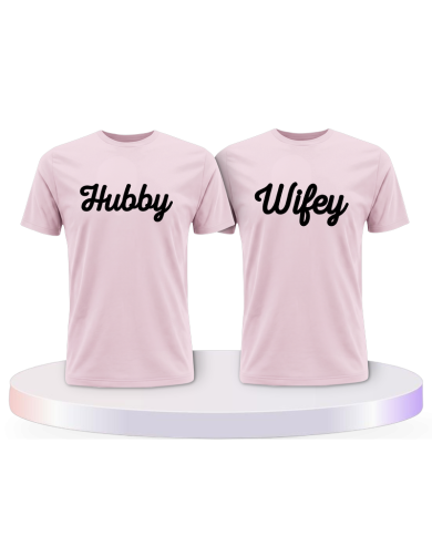 Gemeinsamer Look: Hubby und Wifey T-Shirts | Paarpulli