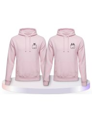 Panda und Wolf Couple Hoodies kaufen | Paarpulli