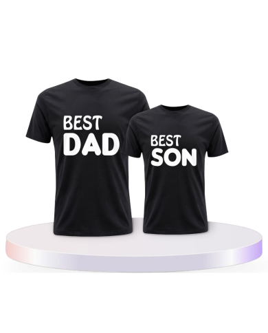 Best Dad und Best Son Couple T-Shirts kaufen | Paarpulli
