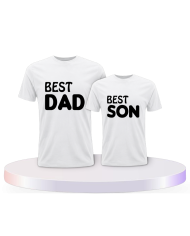 Best Dad und Best Son Couple T-Shirts kaufen | Paarpulli