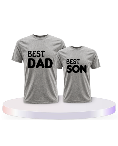 Best Dad und Best Son Couple T-Shirts kaufen | Paarpulli