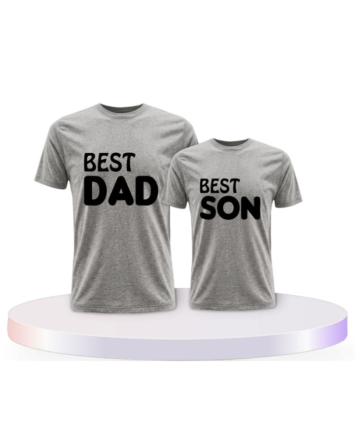 Best Dad und Best Son Couple T-Shirts kaufen | Paarpulli
