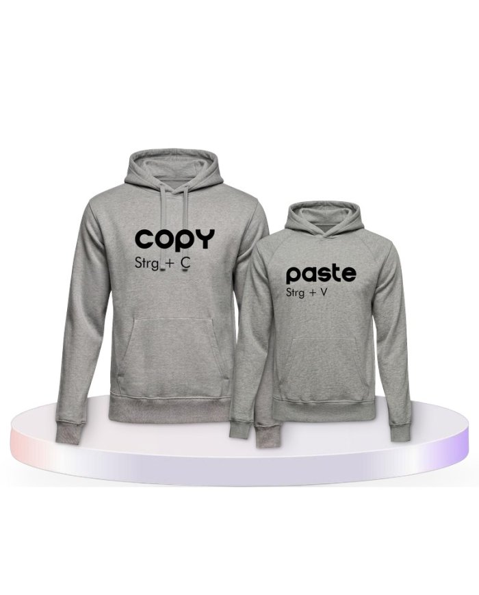 Copy Strg+C und Paste Strg+V Erwachsen und Kind | Paarpulli