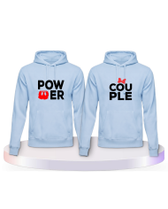 Gemeinsamer Look: Power mit extra Motiven Hoodies | Paarpulli