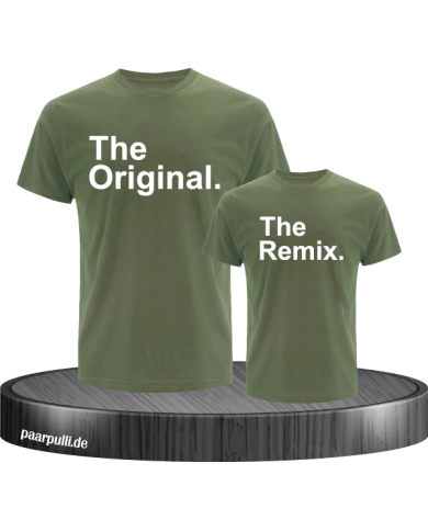 The Original und The Remix in khaki