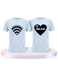 Klau nicht mein WLAN Pärchen T-Shirts | Paarpulli