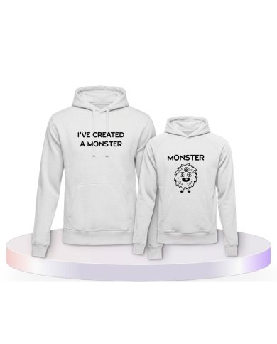 I've Created A Monster Mutter & Kind Hoodies | Paarpulli