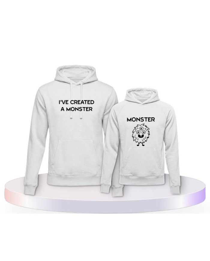 I've Created A Monster Mutter & Kind Hoodies | Paarpulli