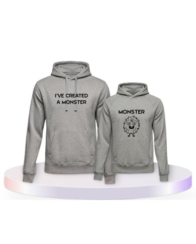 I've Created A Monster Mutter & Kind Hoodies | Paarpulli