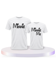 Minnie und Minnie Me Eltern-Kind T-Shirts | Paarpulli