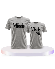 Minnie und Minnie Me Eltern-Kind T-Shirts | Paarpulli