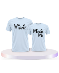 Minnie und Minnie Me Eltern-Kind T-Shirts | Paarpulli