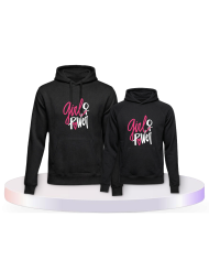 Eltern-Kind Partnerlook Girl Power | Paarpulli