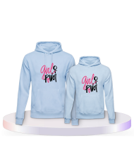 Eltern-Kind Partnerlook Girl Power | Paarpulli