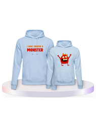 I've created a monster Couple Hoodies kaufen | Paarpulli
