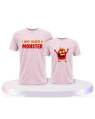 I've created a monster Eltern-Kind T-Shirts | Paarpulli
