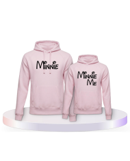 Minnie und Minnie Me Partner Outfit für Groß und Klein | Paarpulli