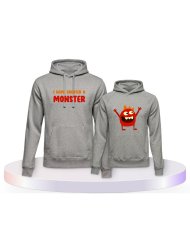 I've Created A Monsterr Mutter & Kind Hoodies | Paarpulli