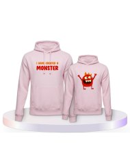 I've Created A Monsterr Mutter & Kind Hoodies | Paarpulli