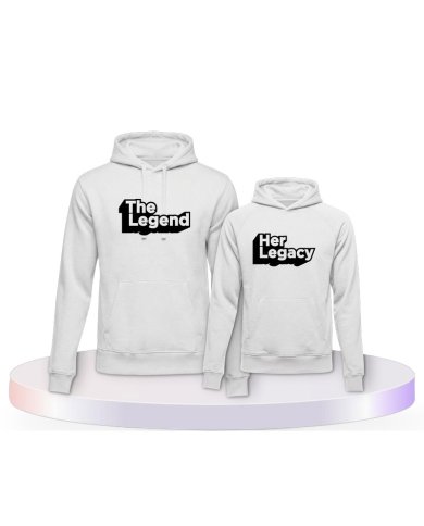 Eltern-Kind Partnerlook The Legend & Her Legacy | Paarpulli