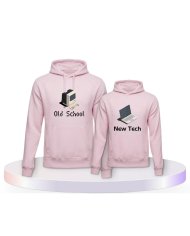 Old School New Tech Partner Outfit für Groß und Klein | Paarpulli