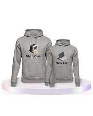 Old School New Tech Partner Outfit für Groß und Klein | Paarpulli