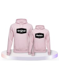 The Original the Remix mit Wunschdatum Mutter und Kind Hoodies |.