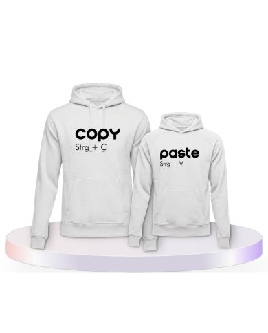 Copy Strg+C und Paste Strg+V Mutter & Kind Hoodies | Paarpulli
