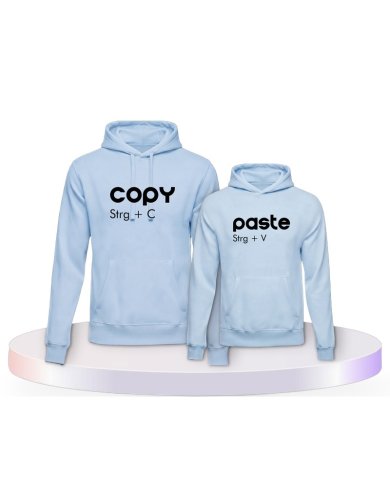 Copy Strg+C und Paste Strg+V Mutter & Kind Hoodies | Paarpulli