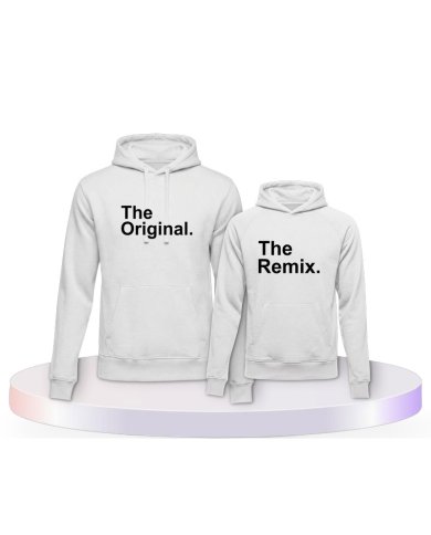 The Original the Remix Partner Outfit für Groß und Klein | Paarpulli