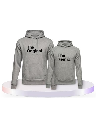 The Original the Remix Partner Outfit für Groß und Klein | Paarpulli