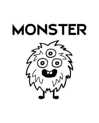I've created a monster Eltern-Kind T-Shirts | Paarpulli