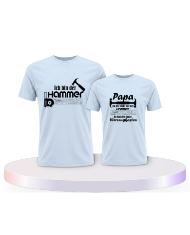 Du bist der Hammer für Eltern-Kind T-Shirts | Paarpulli