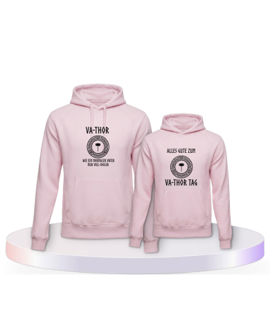 Gemeinsamer Look: Va Thor Vater Kind Hoodies | Paarpulli