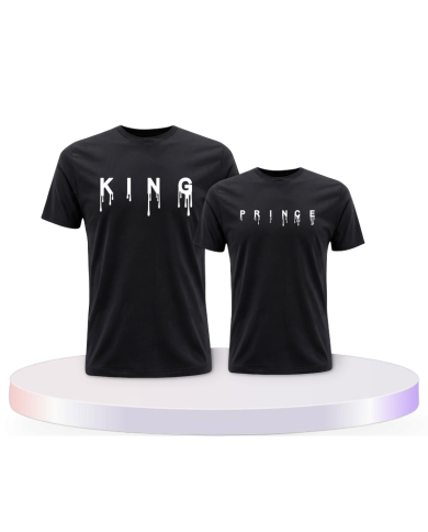 King und Prince Drip für Vater und Sohn Eltern-Kind | Paarpulli