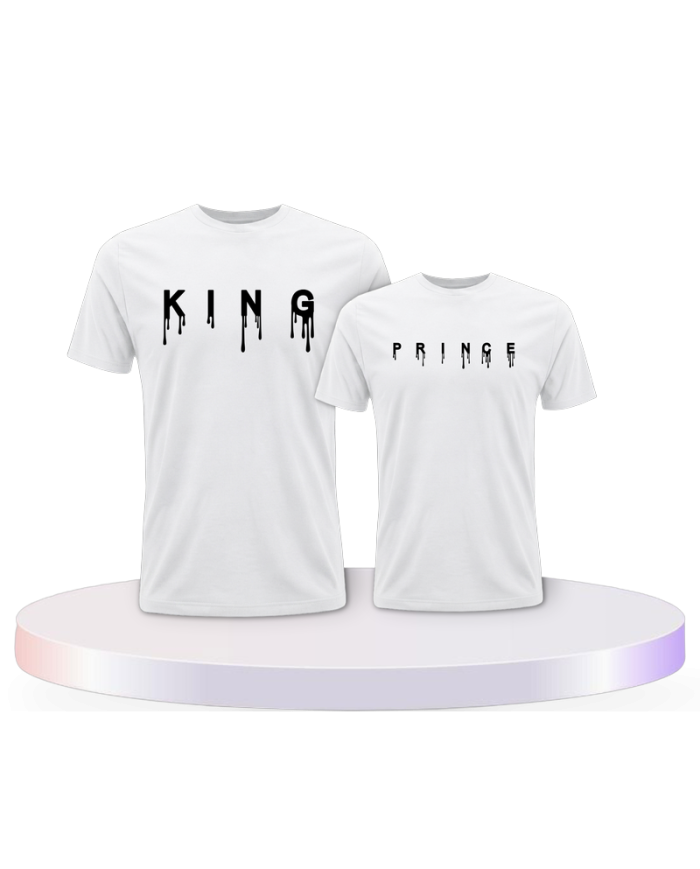 King und Prince Drip für Vater und Sohn Eltern-Kind | Paarpulli