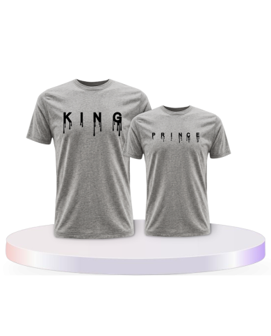 King und Prince Drip für Vater und Sohn Eltern-Kind | Paarpulli