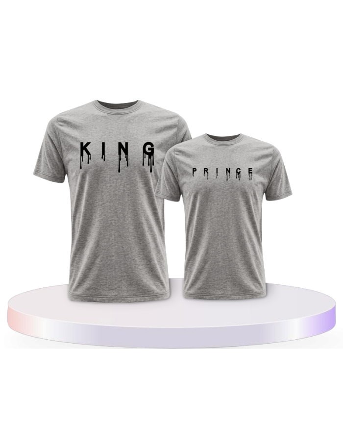 King und Prince Drip für Vater und Sohn Eltern-Kind | Paarpulli