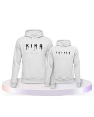 Gemeinsamer Look: King und Prince Drip Vater Sohn Hoodies | Paarpulli