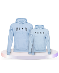 Gemeinsamer Look: King und Prince Drip Vater Sohn Hoodies | Paarpulli