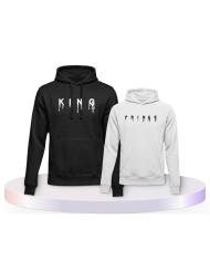Gemeinsamer Look: King und Prince Drip Vater Sohn Hoodies | Paarpulli