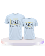 Best Dad and Son in the Galaxy für Vater und Sohn | Paarpulli