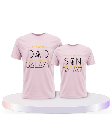 Best Dad and Son in the Galaxy für Vater und Sohn | Paarpulli