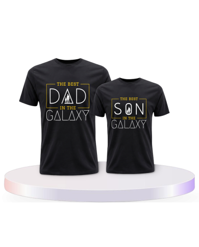 Best Dad and Son in the Galaxy für Vater und Sohn | Paarpulli