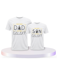 Best Dad and Son in the Galaxy für Vater und Sohn | Paarpulli