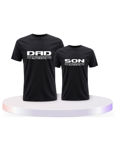 Dad and Son Authentic für Vater und Sohn Eltern-Kind | Paarpulli